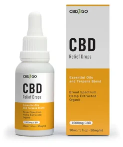 CBD Pain Relief Drops 1500mg