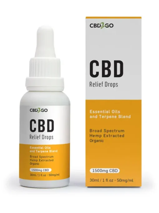 CBD Pain Relief Drops 1500mg