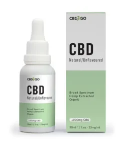 Broad Spectrum Organic CBD Oil 1000mg